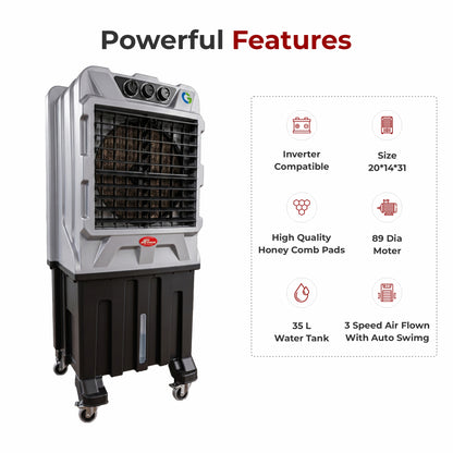 G 666 PVC 16" TOWER COOLER